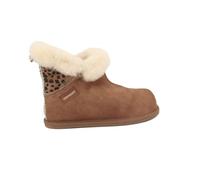 Shepherd Hausschuhe Leder Cognac