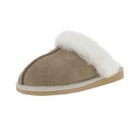 Shepherd 468 Jessica - Damen Hausschuhe - 025-Stone für Herren, braun, Größe 42 EU