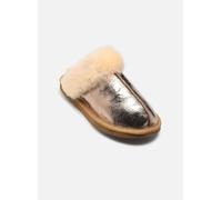 Hausschuh SHEPHERD "Shepherd Hausschuhe Leder", Damen, Gr. 37, gold, Leder, Schuhe (84104515-37) gold