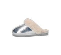 Shepherd Hausschuhe Leder Silber Warmfutter - 42