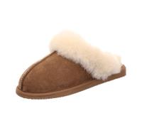 Hausschuh SHEPHERD "Shepherd Hausschuhe Leder", Damen, Gr. 40, braun (kastanie), Leder, Schuhe Hausschuh (75262728-40) kastanie