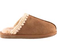 Hausschuh SHEPHERD "Shepherd Hausschuhe Veloursleder", Damen, Gr. 40, kastanie, Veloursleder, Schuhe (24887216-40) kastanie