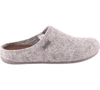 Shepherd of Sweden - Cilla Wollhausschuhe - Damen - 100% Wolle - Schlupfmodell - Pantoffeln - Gummisohle - Grey - Größe 39