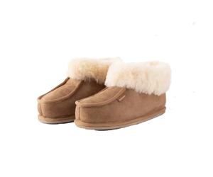 Shepherd of Sweden Women's Lena Slipper Chestnut 38