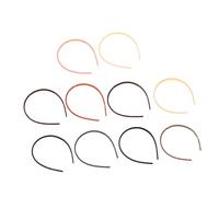 SHERCHPRY 10stücke Stirnband Mit Zackenmuster Rutschfeste Haarbänder Für Frauen Und Mädchen Aus Hochwertigem Kunststoff Kinderfreundlich Tragbar Und Langlebig