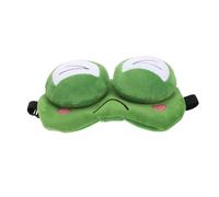 SHERCHPRY 1stück Lustige Schlafmaske Mit Cartoon- Gelbe Augenmaske Für Erholsamen Schlaf Reise Meditation Und Yoga Lichtblockierend Leicht Und Bequem