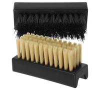 SHERCHPRY 2 Stück Schuh und Wäschebürsten mit Weichen und Harten Borsten Kunststoffgriff Ergonomisch für Schuhsohlen und Textilreinigung