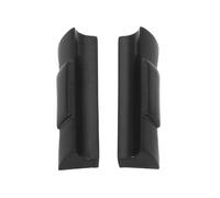 SHERCHPRY 20mm Metall Uhrenarmband Endglied aus Edelstahl Gebogenes Ersatzglied für Sportuhren mit Kautschukarmband Kompatibel mit Rolex Black 2 Stück