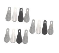 SHERCHPRY 3 Sätze Schuhlöffel Schuhanzieher Männer Rostfrei Klein Für Behinderung Haken Helfen Werkzeug Reise-schuhhelfer-stick Kurzes Schuhhorn Tragbarer Schuhhelfer-stick Pp 4 Stück * 3