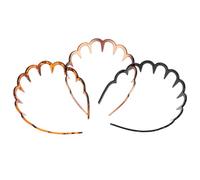 SHERCHPRY 3 Stück pack Unisex Haarbänder mit Gezahntem Kunststoffkamm Rutschfeste Stirnbänder für Damen und Herren Sportliche Haar Accessoires für Gesichtswäsche und Outdoor