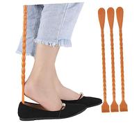 SHERCHPRY 3st Schuhanzieher Aus Edelstahl Mit Schuhanziehern Umgehen Stiefelspanner Damen Schuhanziehergriff Werkzeug Zum Entfernen Von Socken Schuhzubehör Verlängern Schwangere Frau