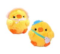 SHERCHPRY 6stücke Kuschelige Küken Schlüsselanhänger Plüsch Niedliche Hängedekoration Für Taschen Und Schlüssel Geschenkidee Für