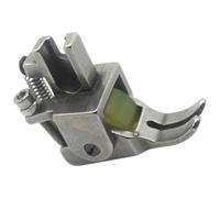 SHERCHPRY Flachnähmaschinen Rollenfuß für Dicke Materialien Verstellbarer Druck Langlebiger Eisen Nähfuß mit Gummirad für Leder und Mehrlagennähte