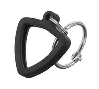 SHERCHPRY Guitar Pick Holder Keychain Silikon Dreieck Organizer Tragbar mit Schlüsselring für Gitarren Ukulelenpicks Effiziente Aufbewahrung Musiker Zubehör