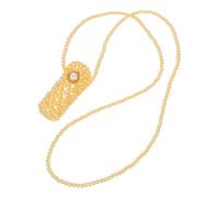 SHERCHPRY Handgefertigte Mini perlenhandtasche Handgestrickt Glänzend Leichte Kosmetiktasche Edle Clutch für Make up und Lippenstift Umweltfreundlich Tragbar Stilvolle Damen pouch