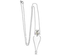 SHERCHPRY Miniatur-Flaschenanhänger Halskette Wunschflasche Glasanhänger Mit Kork 2.36X0.79X0.79In Kleine Gläser Mit Kette Für Flitterwochen Souvenir Und Dekoration