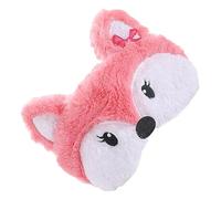 SHERCHPRY Plüsch Schlaf Augenmaske mit Cartoon Motiv Bequeme und Hautfreundliche Augenbinde für Zug Auto Zuhause und Hotel