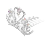 SHERCHPRY Schwanenkrone aus Legierung Hochzeitskrone für Damen Kronenschmuck Tiara für Frauen Kopfschmuck für Hochzeit