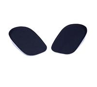 SHERCHPRY Unsichtbare Atmungsaktive Fersenerhöhung 1,5cm Pu Einlegesohlen Schwarz Rutschfest Unisex für Sneaker Stiefel Höhenvergrößernde Schuheinlagen zur Körpergröße