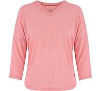 Sherpa Adventure Gear Damen Asha V-Neck 3/4 Longsleeve, Sorbet, S