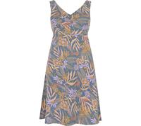 Sherpa - Women's Neha Empire Dress - Kleid, Gr. L, grau (HazeTigerFloral)