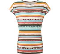 Neha Tee Women mehrfarbig gestreift S - Farbe evergreen indreni
