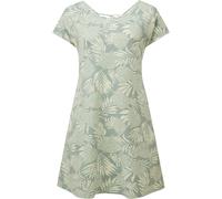 Sherpa Padma Tie Back Dress Shortsleeve Damen Kleid celery bhodi leaf Größe S Farbgruppe grün grün Damen 48% Modal, 48% Baumwolle, 4% Elasthan