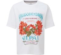 Sherpa Adventure Gear Damen Tarcho Rhododendron T-Shirt (Größe XL, weiss)