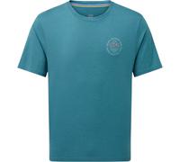 Sherpa - Bali Circle Tee - T-Shirt, Gr. S, türkis (Hydra)