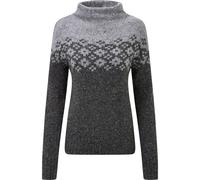 Sherpa Adventure Gear Mandari Mock Neck Damen Pullover grau Größe XS Lifestyle Atmungsaktiv Merinowolle