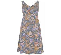Sherpa - Women's Neha Empire Dress - Kleid, Gr. XL, grau (HazeTigerFloral)