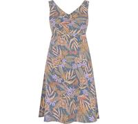 Sherpa - Women's Neha Empire Dress - Kleid, Gr. XL, grau (HazeTigerFloral)