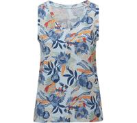 Sherpa Adventure Gear Neha V-Neck Tank seaport blue peacock - Größe L