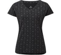 Sherpa Adventure Gear Neha V-Neck Tee Women black sublime - Größe S