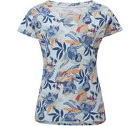 Sherpa Adventure Gear Neha V-Neck Tee Women seaport blue peacock - Größe S