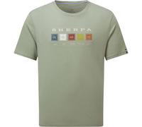 Sherpa Bali Element Herren T-Shirt, grün L