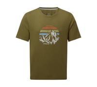 Sherpa - Bali Retro Sunset Tee Men Herren grün grün - Gr. - XL