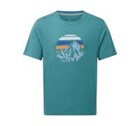 Sherpa - Bali Retro Sunset Tee Men Herren türkis türkis - Gr. - S