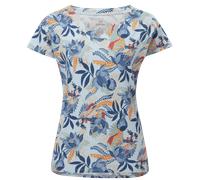 Sherpa Adventure Gear Neha V-Neck Tee Women seaport blue peacock - Größe S