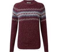 Dumji Crew Sweater Women Größe S Farbe beet red