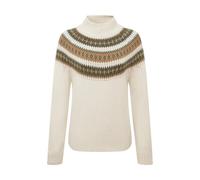 Sherpa - Indu Eco Mock Neck Wm Damen beige beige - Gr. - XS