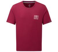 Sherpa - Jutnu Badge Tee - T-Shirt, Gr. XXL, rot (Wine)