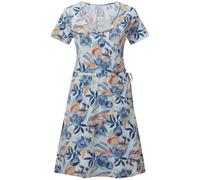 Sherpa Adventure Gear Damen Neha Faux Wrap Kleid (Größe L, blau)