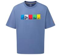 Sherpa - New Tarcho Tee - T-Shirt, Gr. L, blau (VintageBlue)