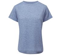 Sherpa - Women's Asha Crew - T-Shirt, Gr. L, lila/grau (SeaportBlue)