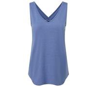 Sherpa - Women's Bali V-Neck Tank - Top, Gr. L, blau (Seaport)