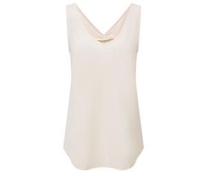Sherpa - Women's Bali V-Neck Tank - Top, Gr. L, weiß/beige (Peetho)