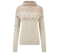 Sherpa - Women's Mandari Mock Neck Sweater - Merinopullover, Gr. L, beige (Peetho)