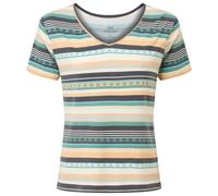 Sherpa - Women's Neha V-Neck Tee - T-Shirt, Gr. L, grau (BlackIndreni)