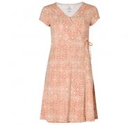 Sherpa - Women's Padma Wrap Dress - Kleid, Gr. L, beige (DesertSandGeo)